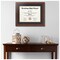 ArtToFrames 12x16 inch Diploma Frame - Framed with Black and Gold Mats, Comes with Regular Acrylic and Wire Hanger for Wall Hanging (D-12x16)